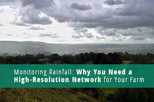 Feature photo for blog article about rainfall monitoring