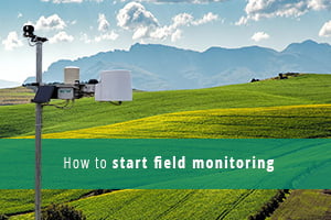 How to start field monitoring