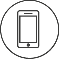 icône d'accès mobile