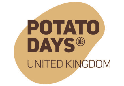 Картофельные дни Великобритании - логотип и веб-сайт